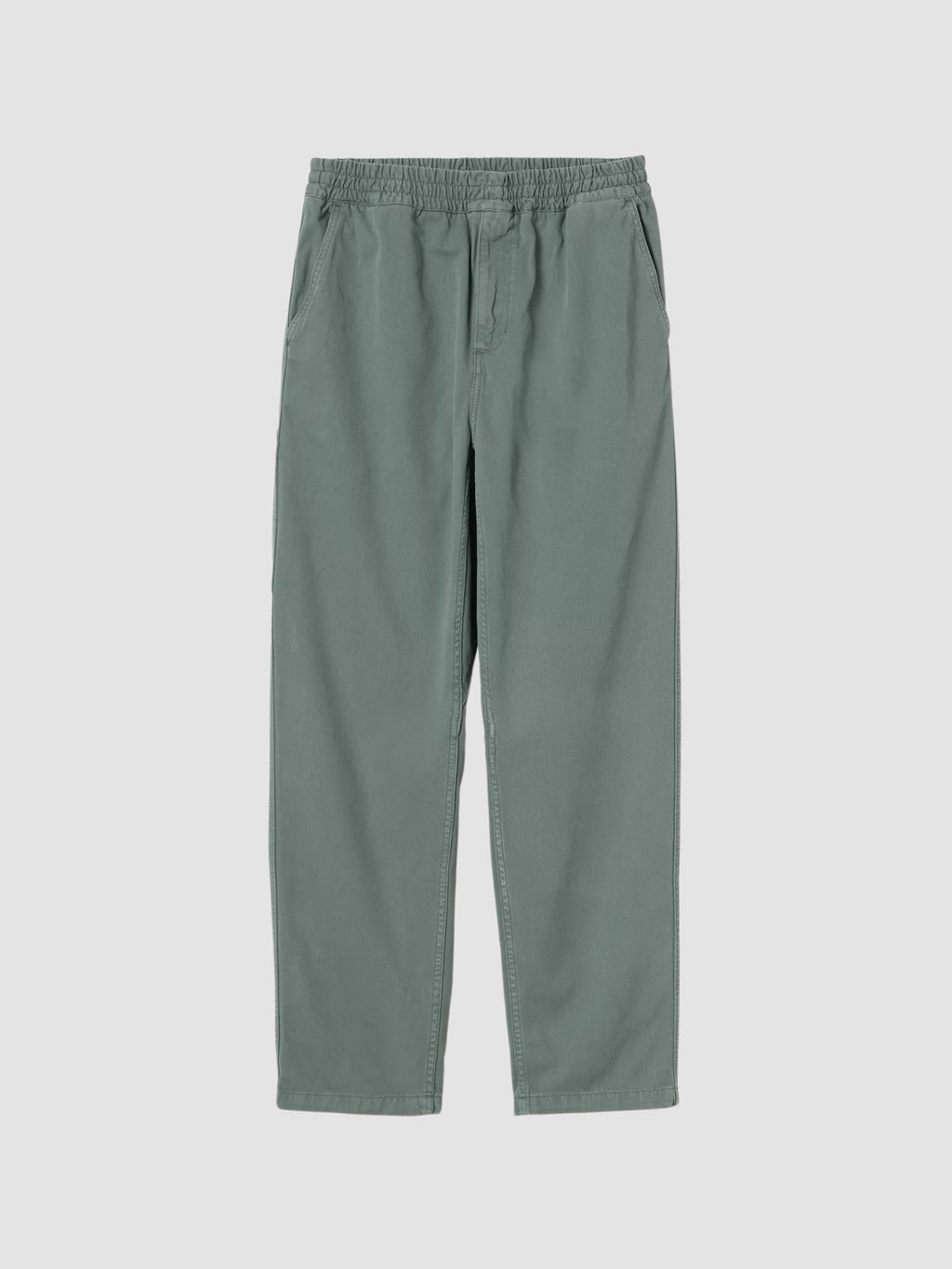 FLINT PANT - velvet green garment dyed