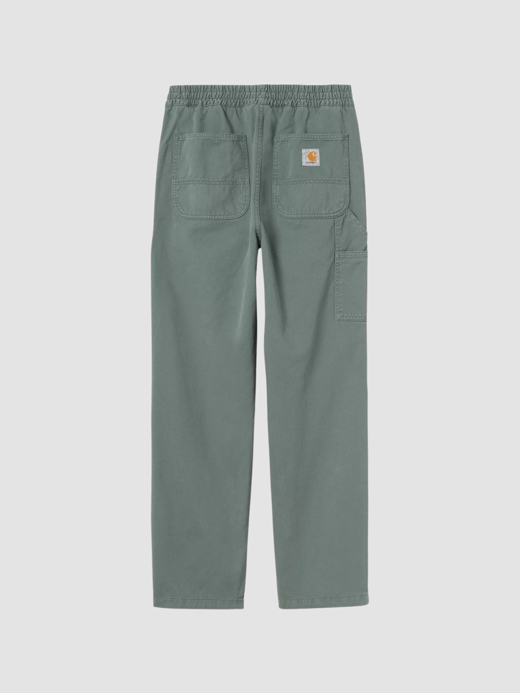 FLINT PANT - velvet green garment dyed