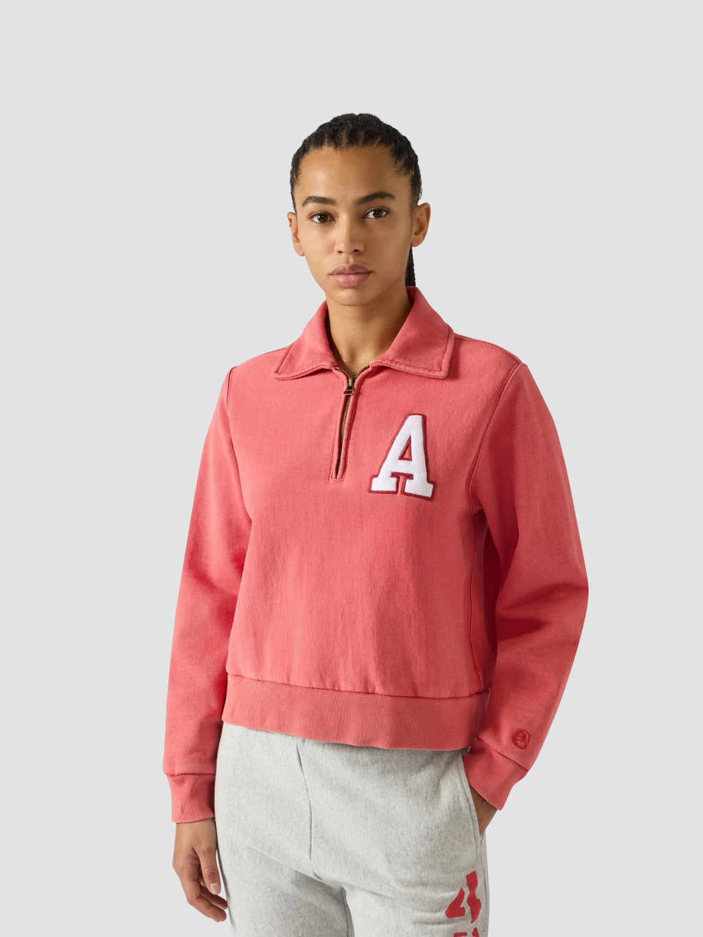 HALF ZIP SWEATSHIRT 118734 - CTH