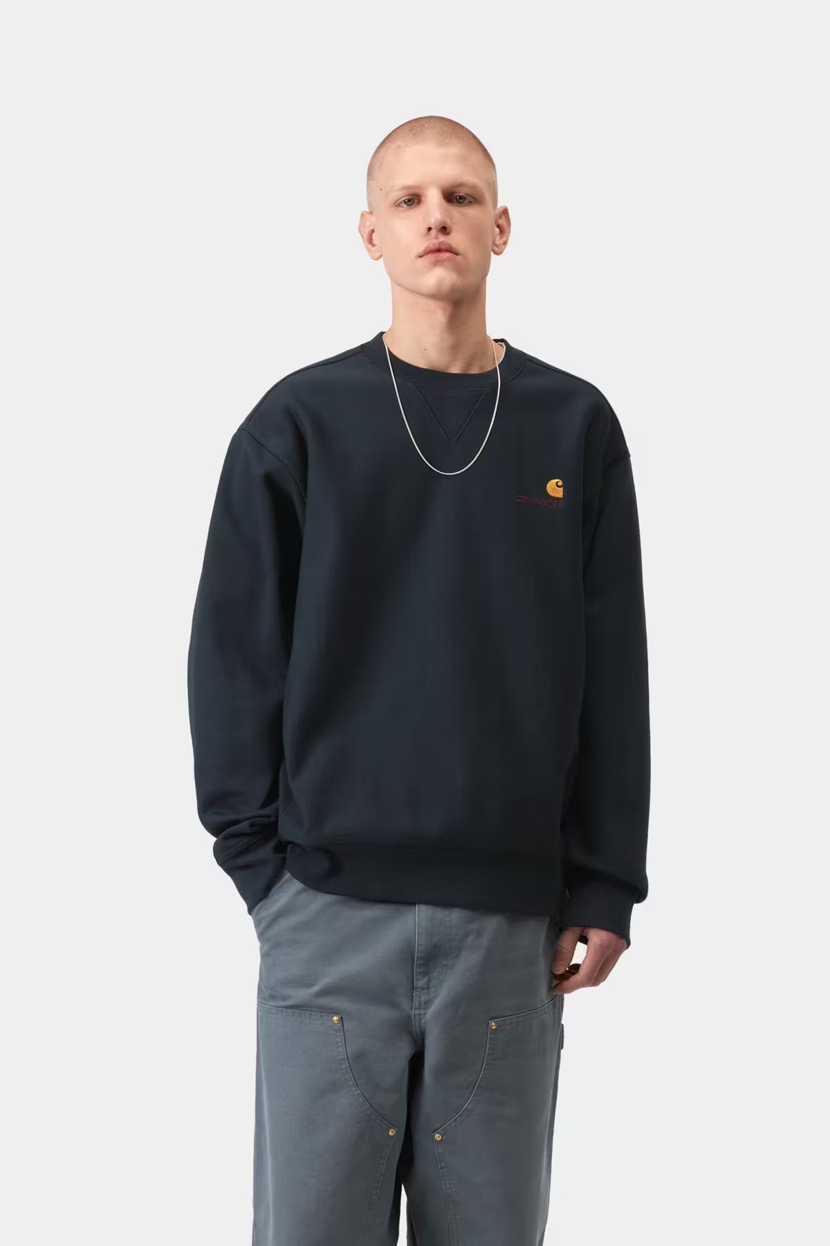 AMERICAN SCRIPT SWEAT - deep night
