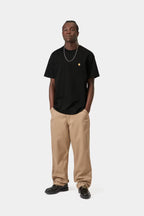 S/S CHASE T-SHIRT - black/gold