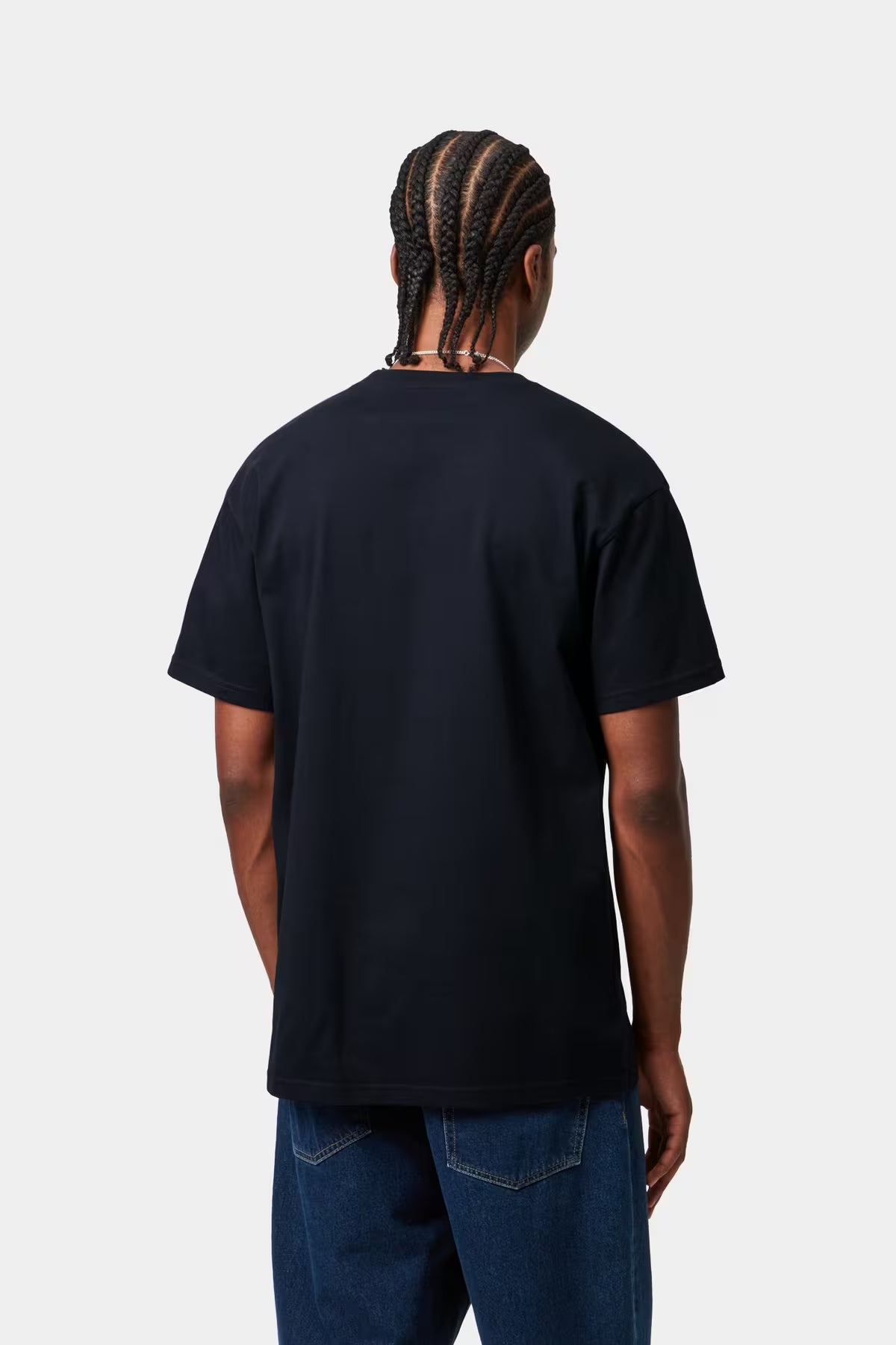 S/S CHASE T-SHIRT - dark navy/gold