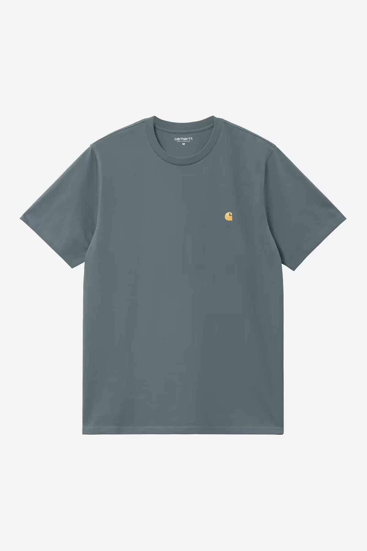 S/S CHASE T-SHIRT - cozy blue/gold