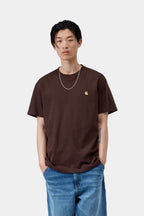 S/S CHASE T-SHIRT - palisander/gold