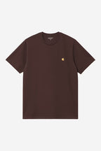 S/S CHASE T-SHIRT - palisander/gold