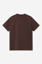 S/S CHASE T-SHIRT - palisander/gold
