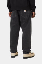 NEWEL PANT - black stone washed