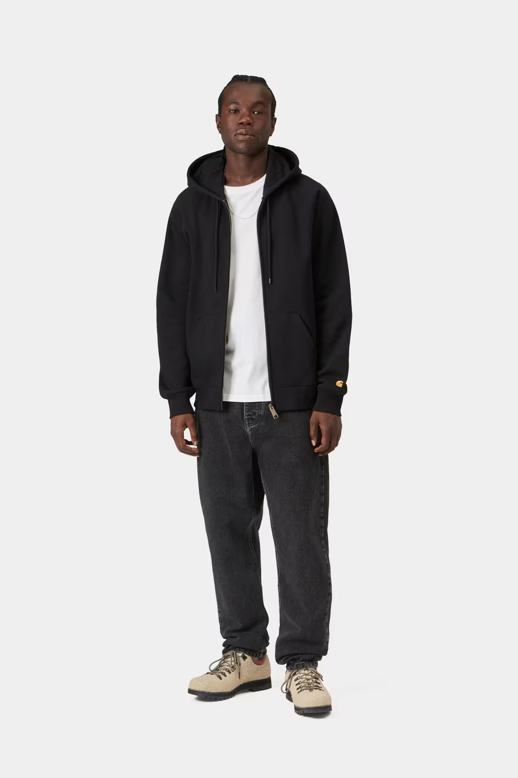 NEWEL PANT - black stone washed