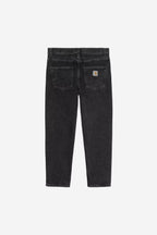 NEWEL PANT - black stone washed