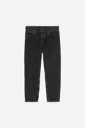 NEWEL PANT - black stone washed