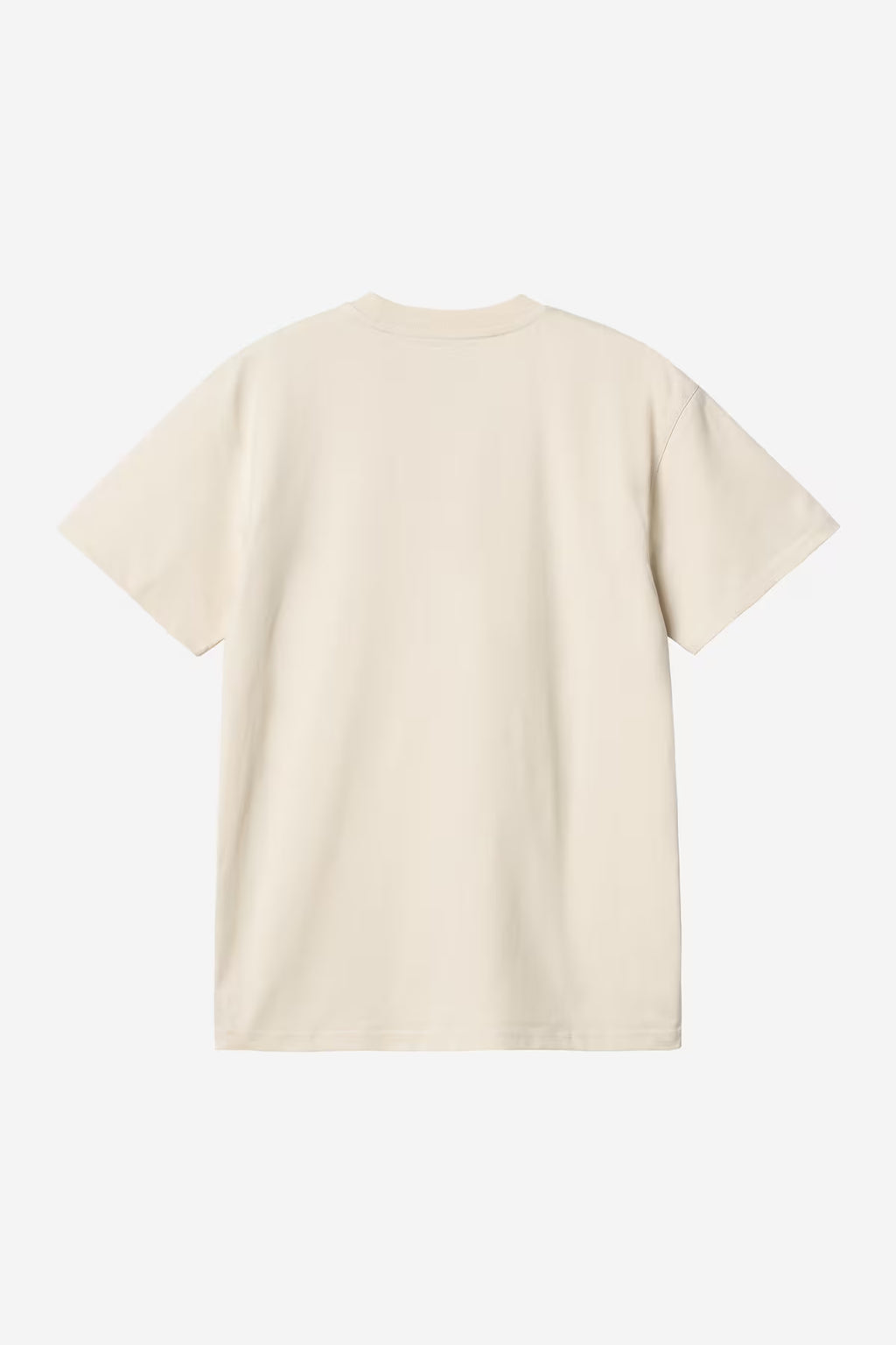 S/S AMERICAN SCRIPT T-SHIRT - natural