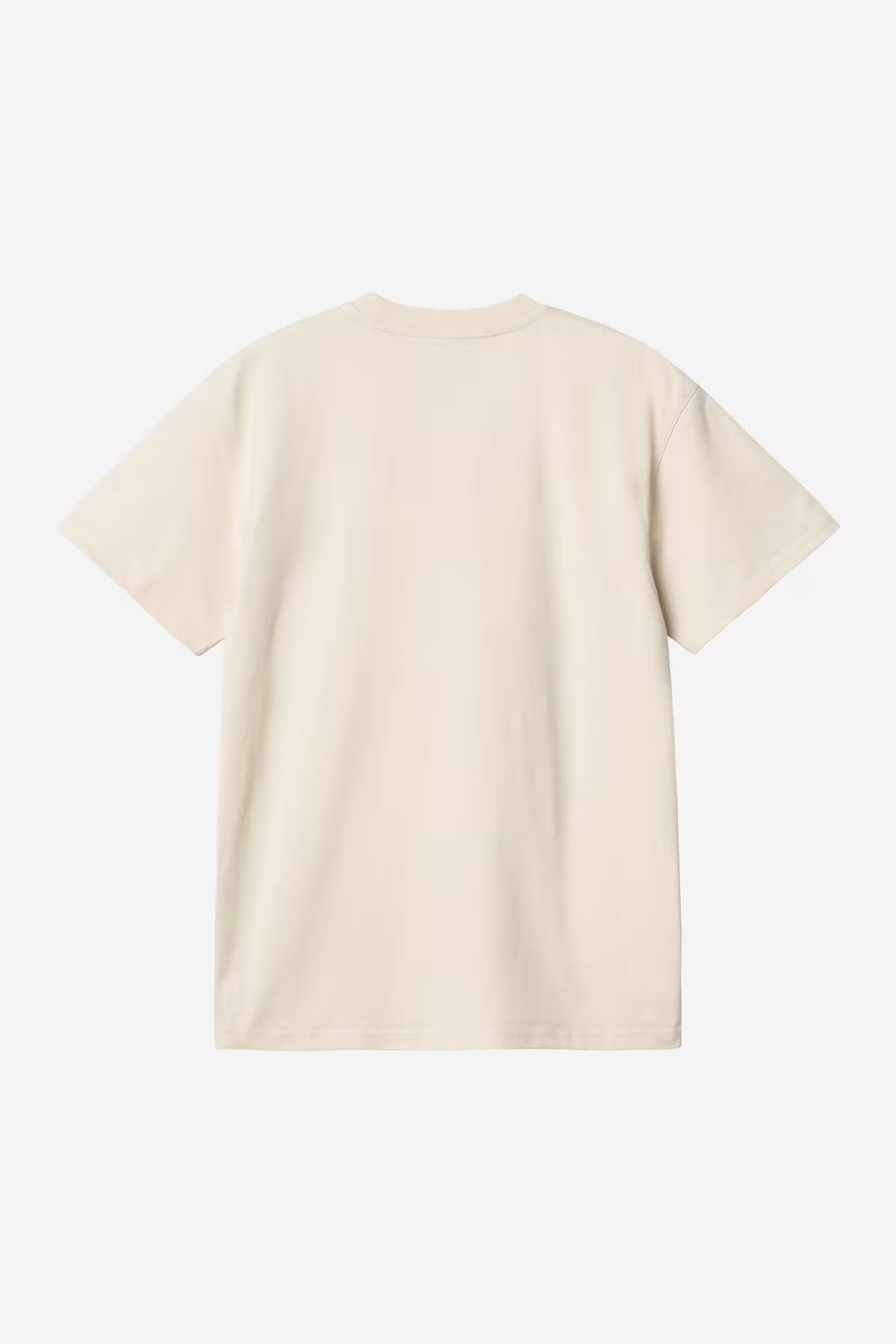 S/S AMERICAN SCRIPT T-SHIRT - natural