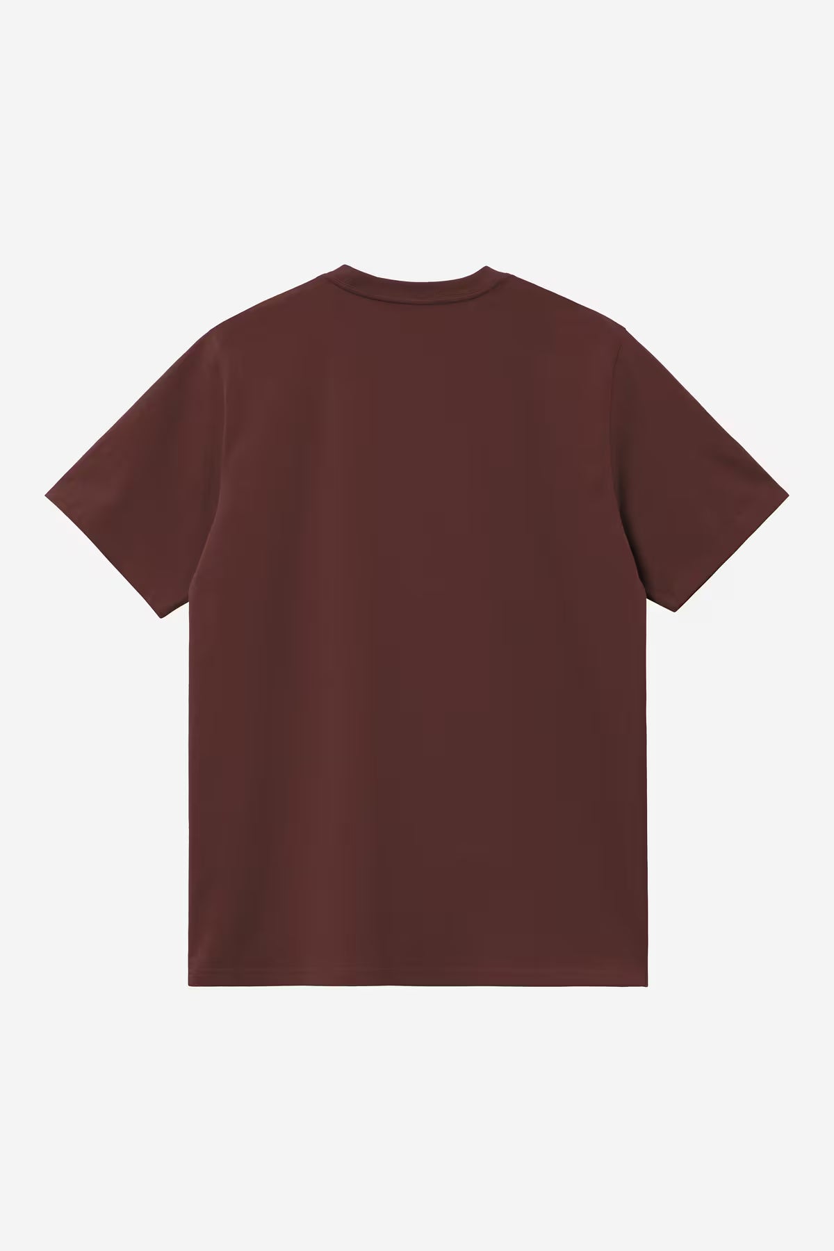 S/S AMERICAN SCRIPT T-SHIRT - amarone