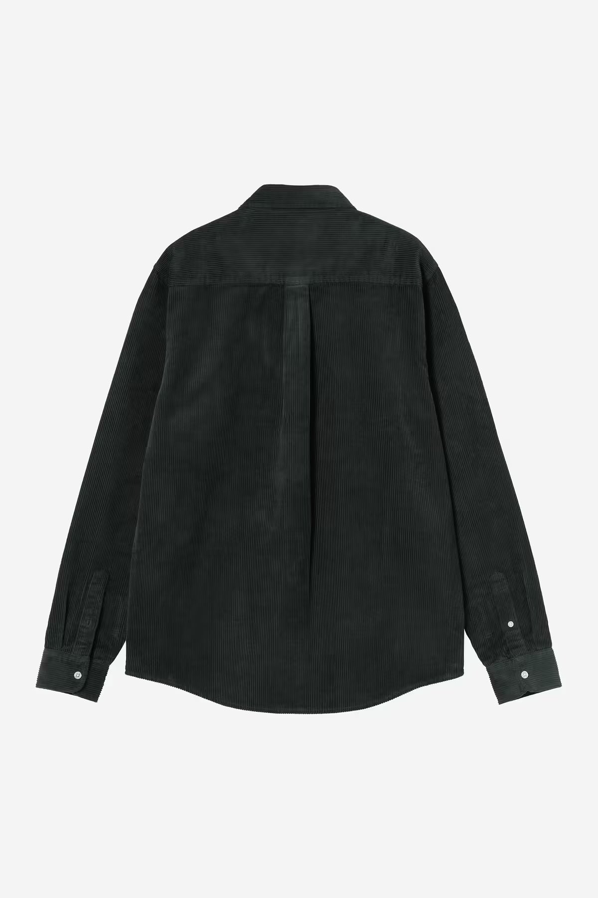 L/S MADISON CORD SHIRT - raven