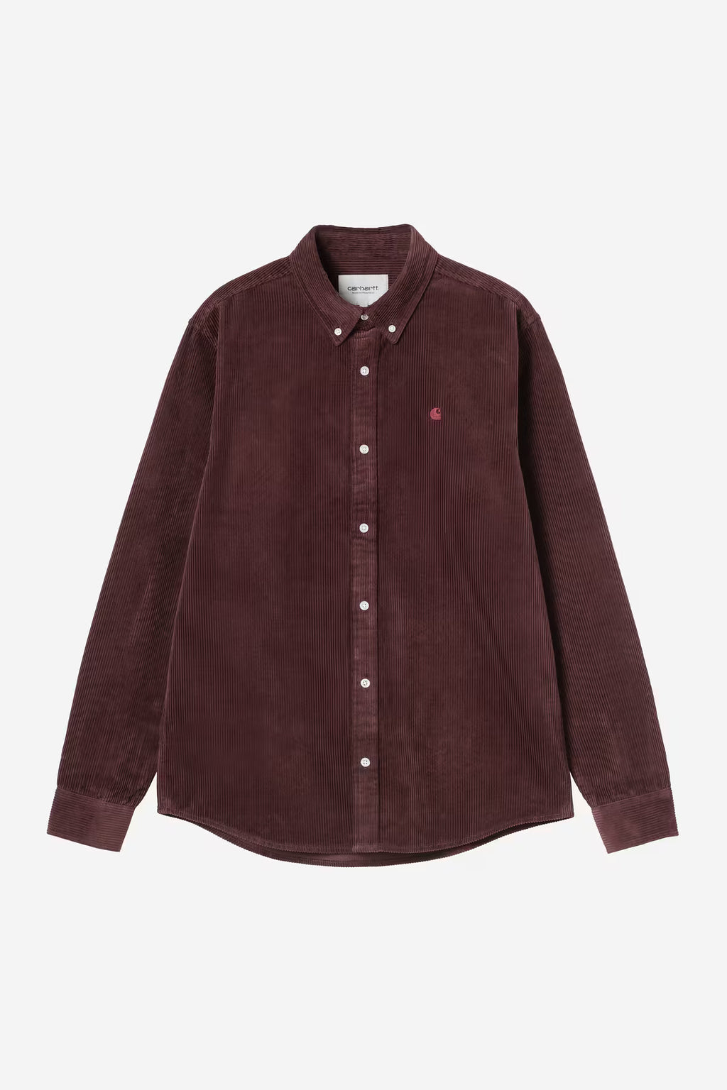 L/S MADISON CORD SHIRT - amarone