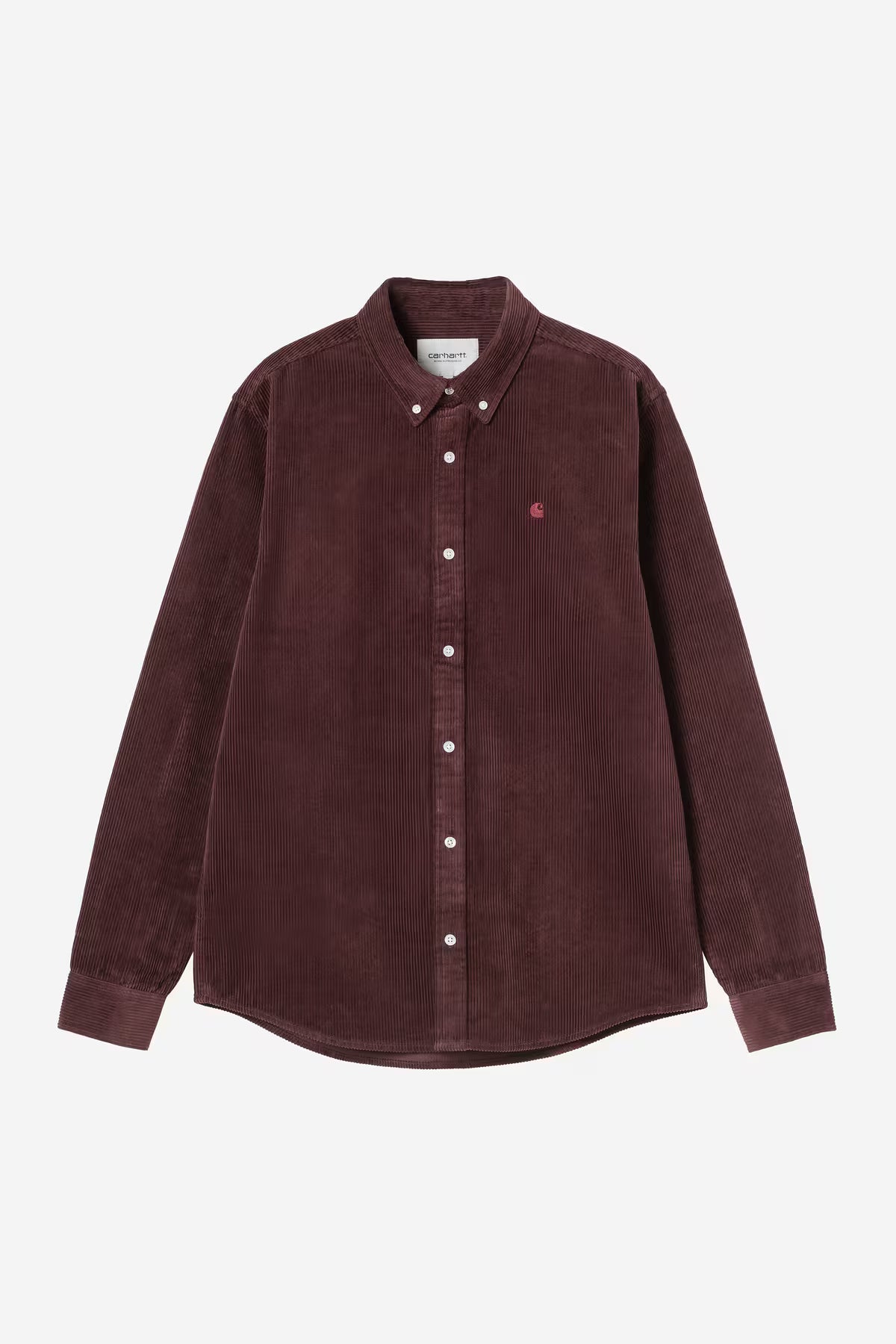 L/S MADISON CORD SHIRT - amarone