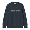 CARHARTT SWEAT - deep night/gentle green