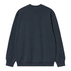 CARHARTT SWEAT - deep night/gentle green