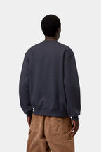 CARHARTT SWEAT - dark navy/dark scarab