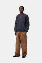 CARHARTT SWEAT - dark navy/dark scarab