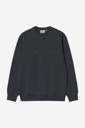 CARHARTT SWEAT - dark navy/dark scarab