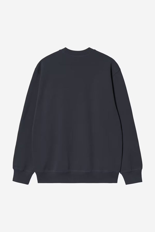 CARHARTT SWEAT - dark navy/dark scarab