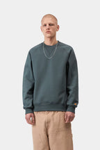 CHASE SWEAT - cozy blue/gold