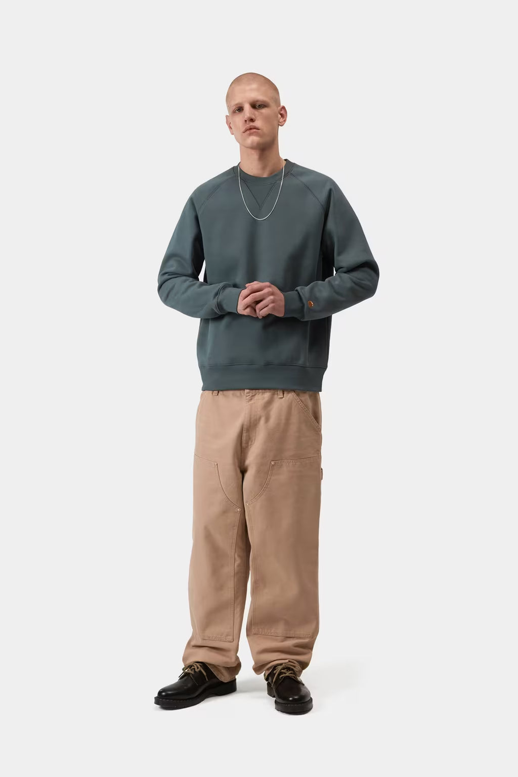 CHASE SWEAT - cozy blue/gold