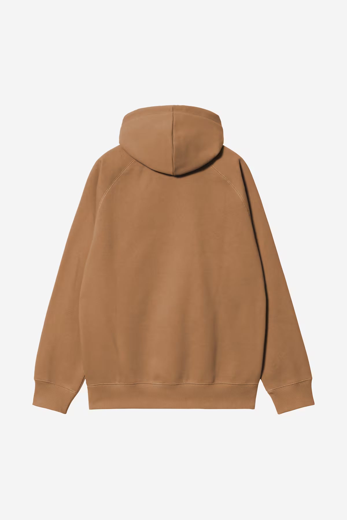 HOODED CHASE SWEAT - hamilton brown/gold
