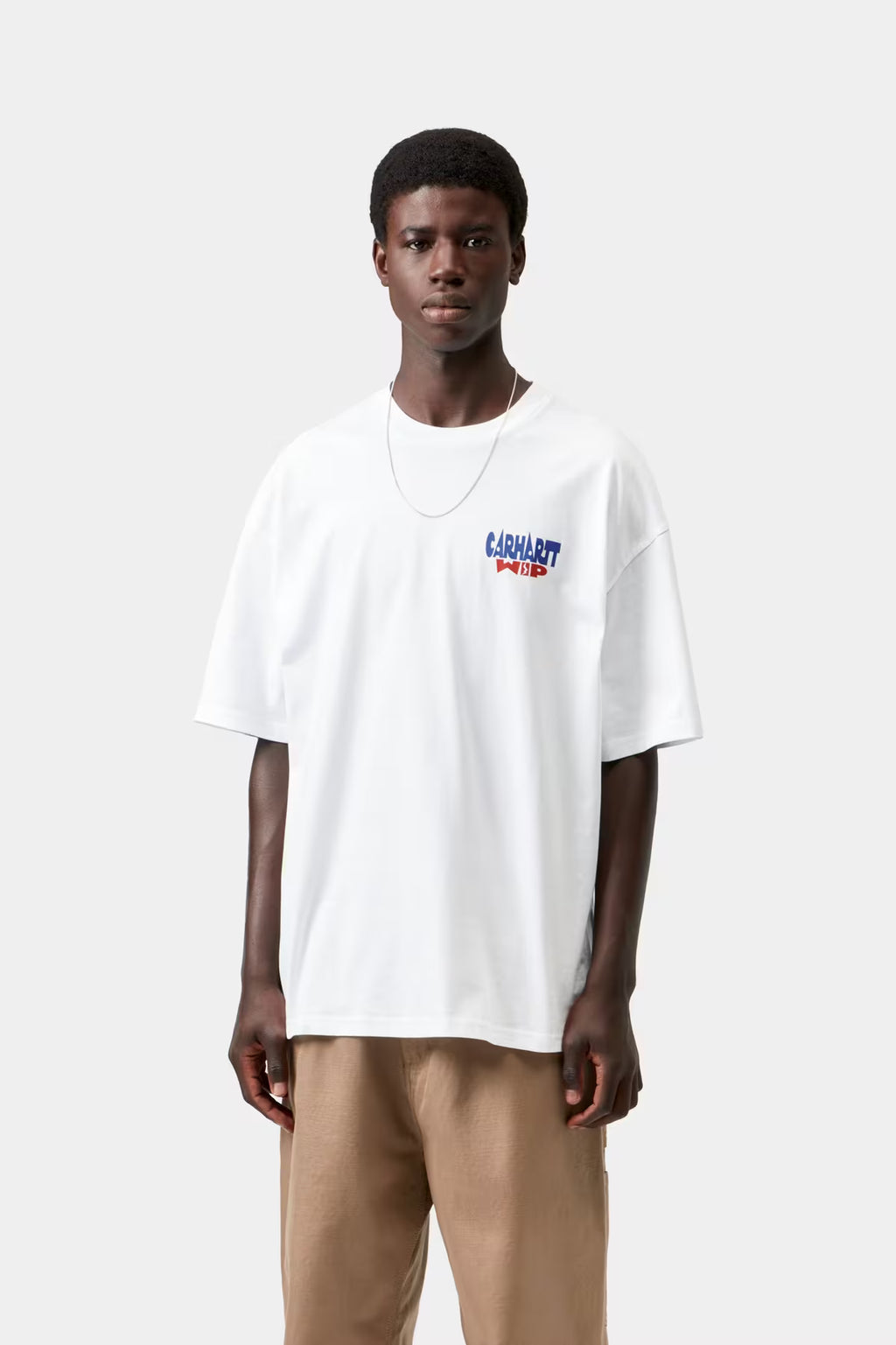S/S LUGGAGE LABEL T-SHIRT - white