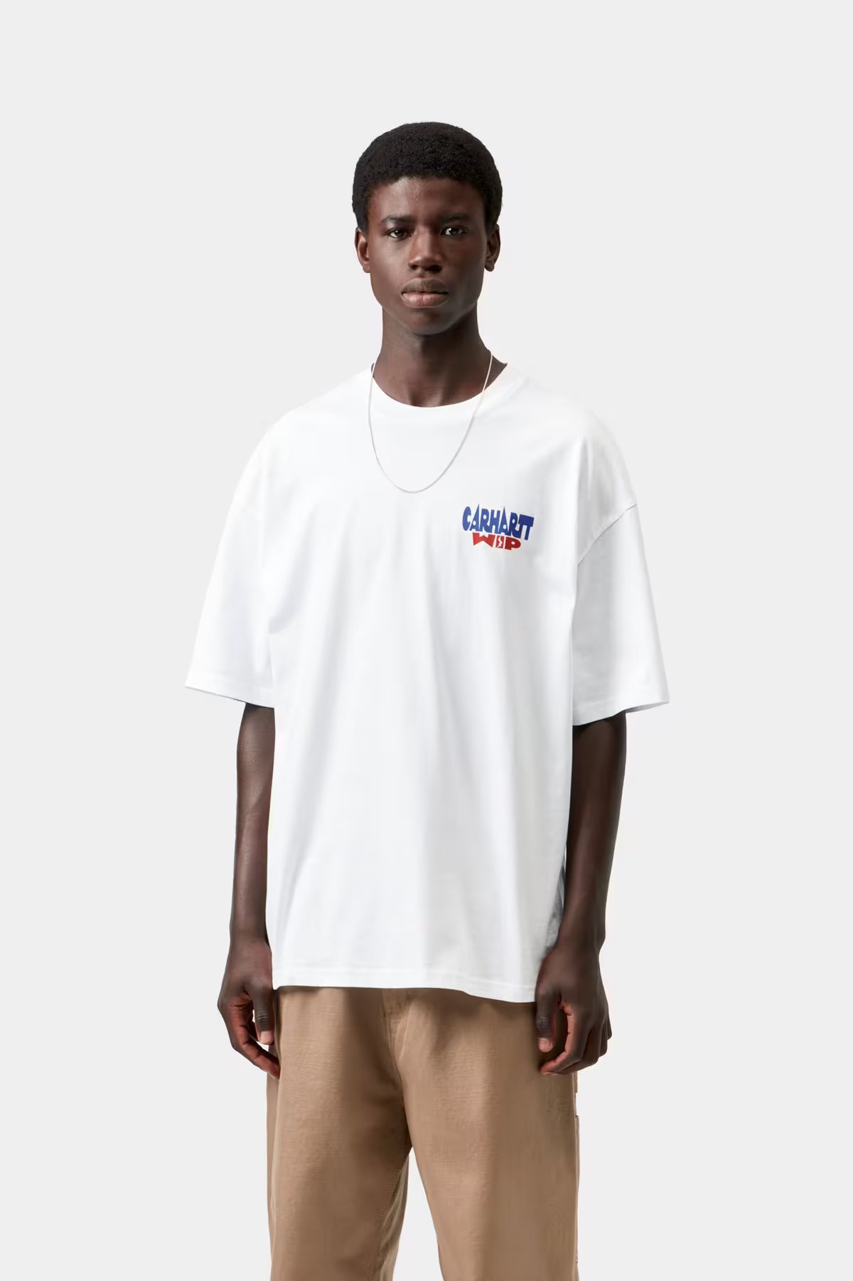S/S LUGGAGE LABEL T-SHIRT - white