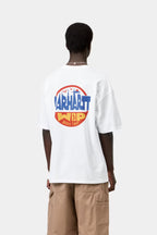 S/S LUGGAGE LABEL T-SHIRT - white