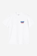 S/S LUGGAGE LABEL T-SHIRT - white