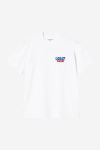 S/S LUGGAGE LABEL T-SHIRT - white