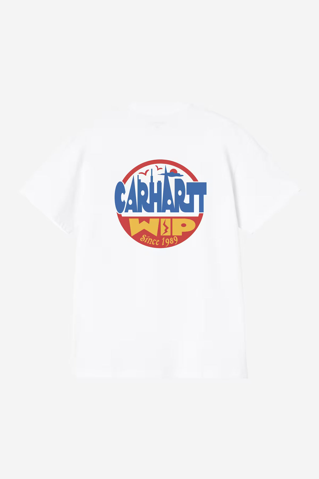 S/S LUGGAGE LABEL T-SHIRT - white
