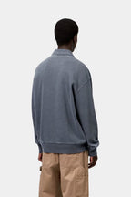 HARPER POLO - carbon garment dyed