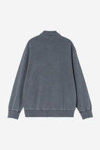 HARPER POLO - carbon garment dyed