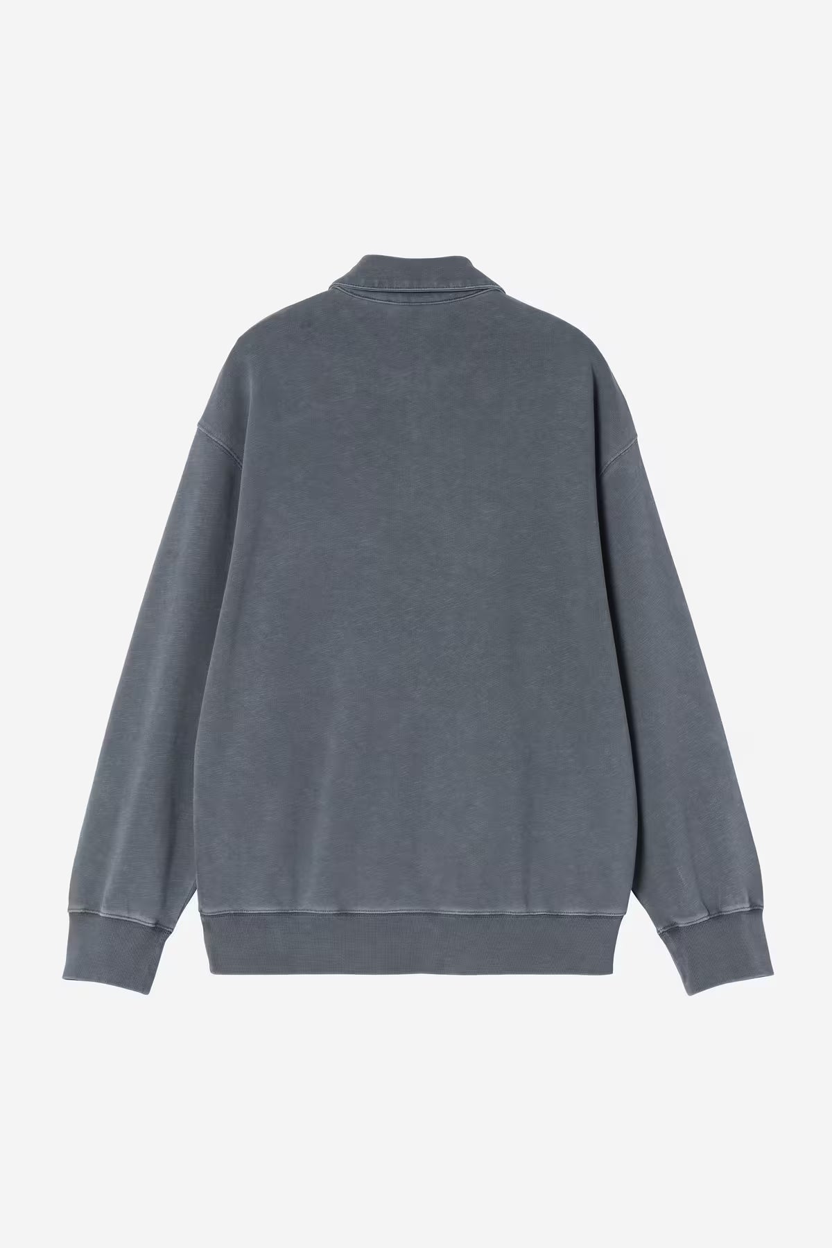 HARPER POLO - carbon garment dyed