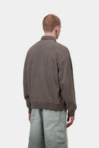 HARPER POLO - tobacco garment dyed