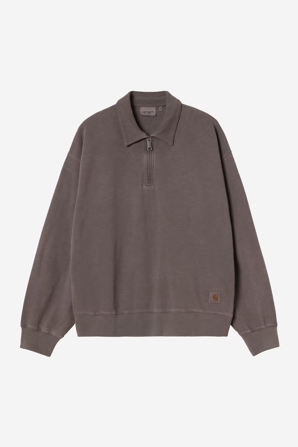 HARPER POLO - tobacco garment dyed