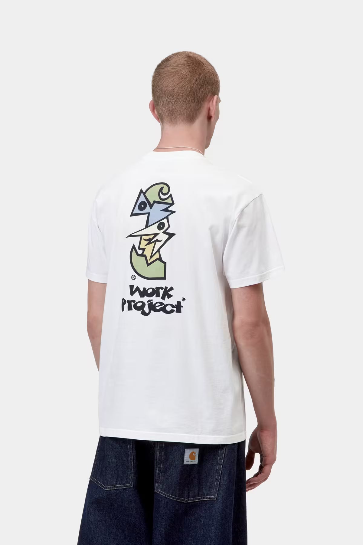 S/S CUBIST T-SHIRT - white
