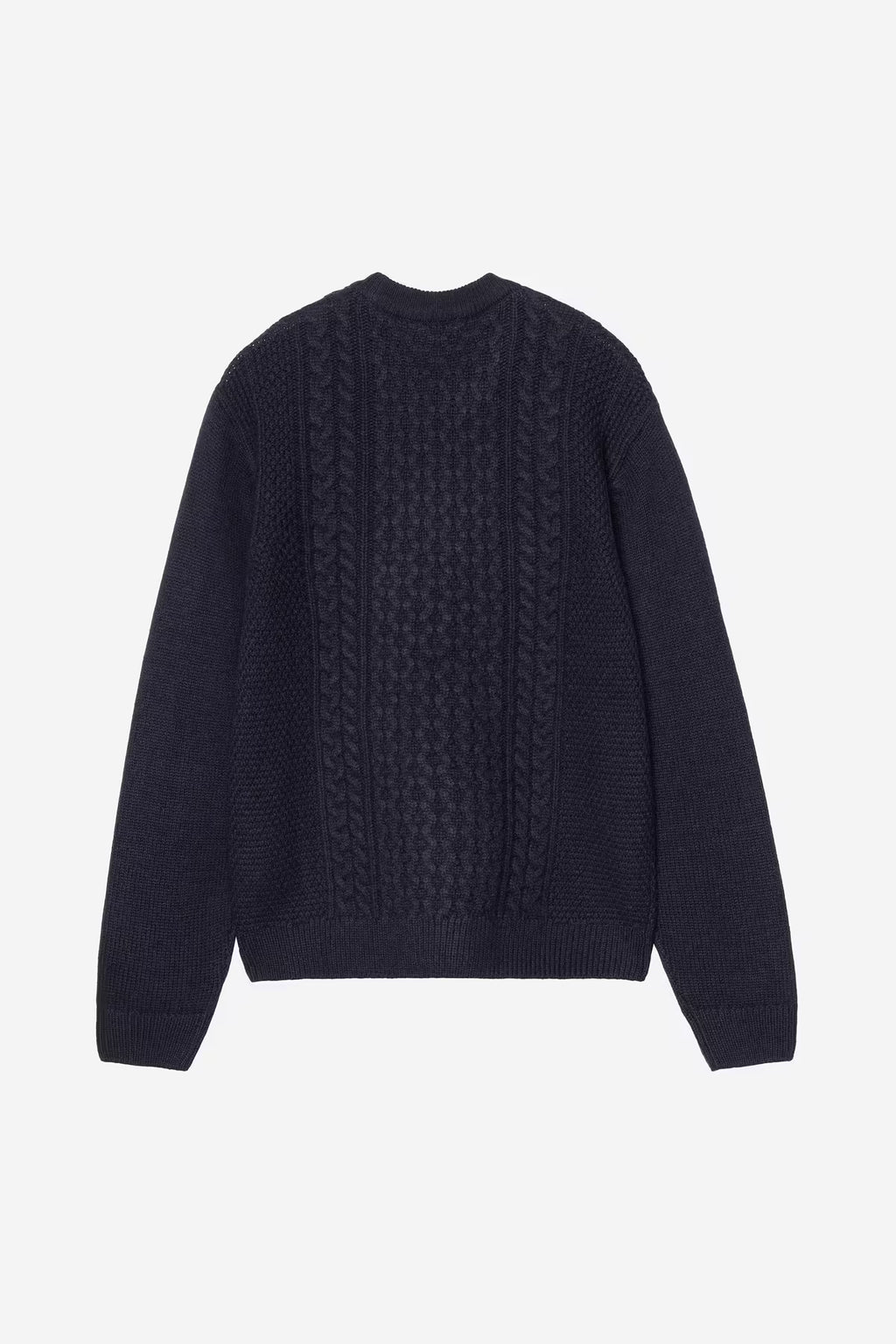 CASTER KNIT SWEATER - dark navy