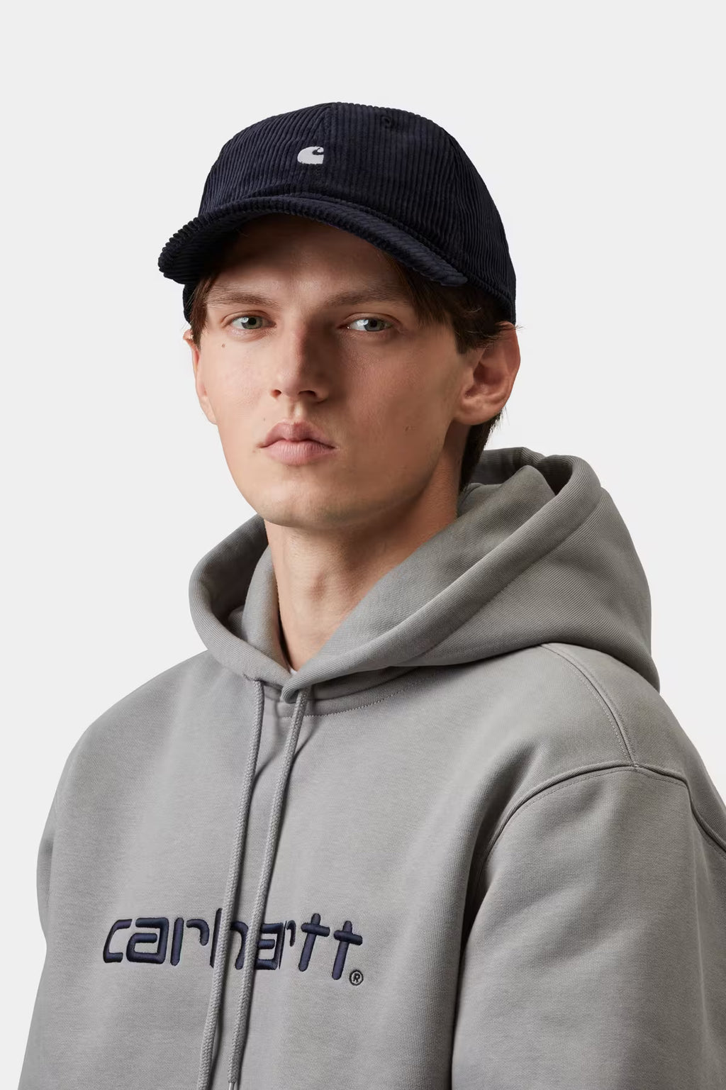 HARLEM CAP - dark navy/white