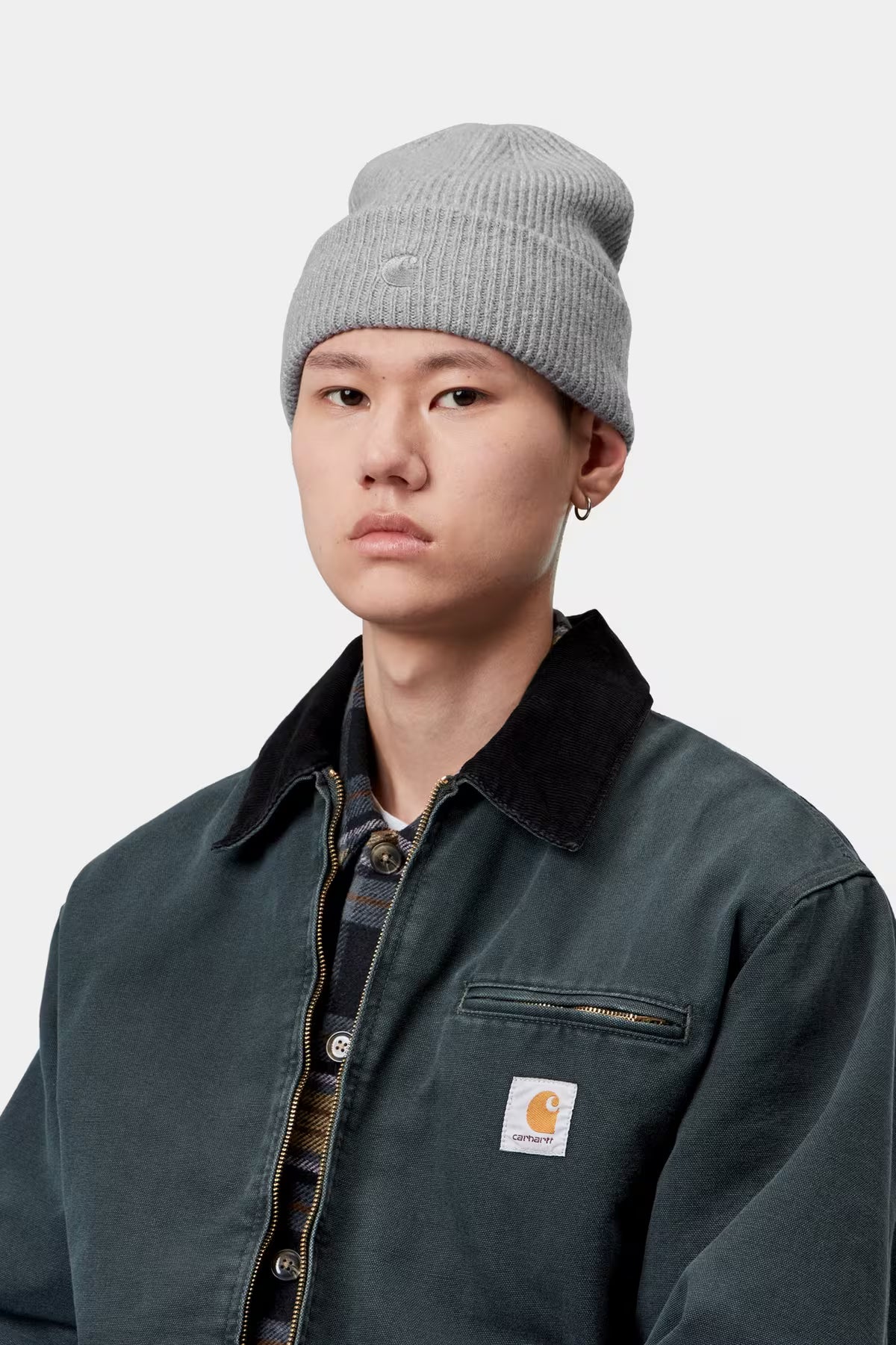 CURTIS BEANIE - shady grey