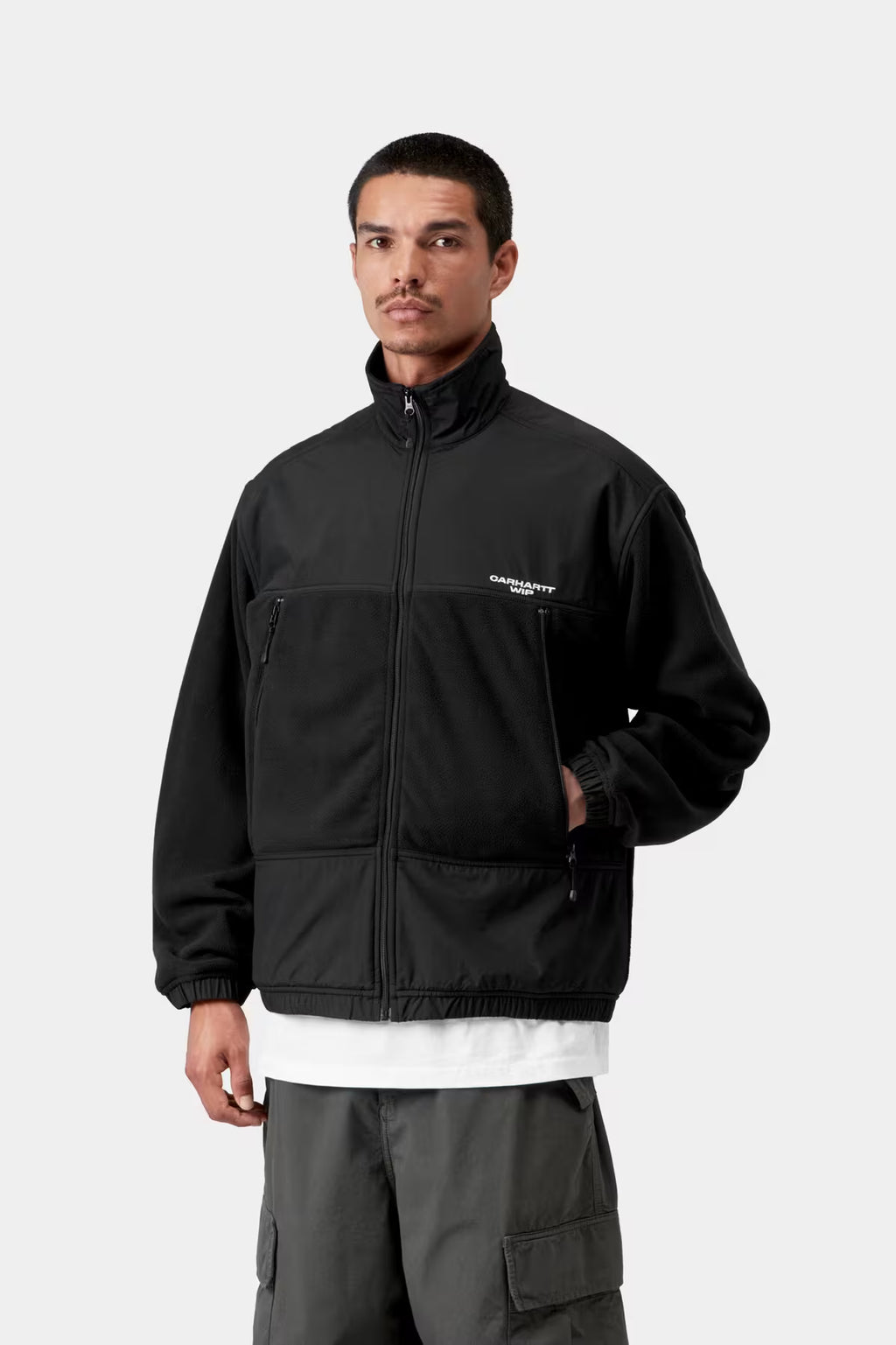 EDMORE JACKET - black/white