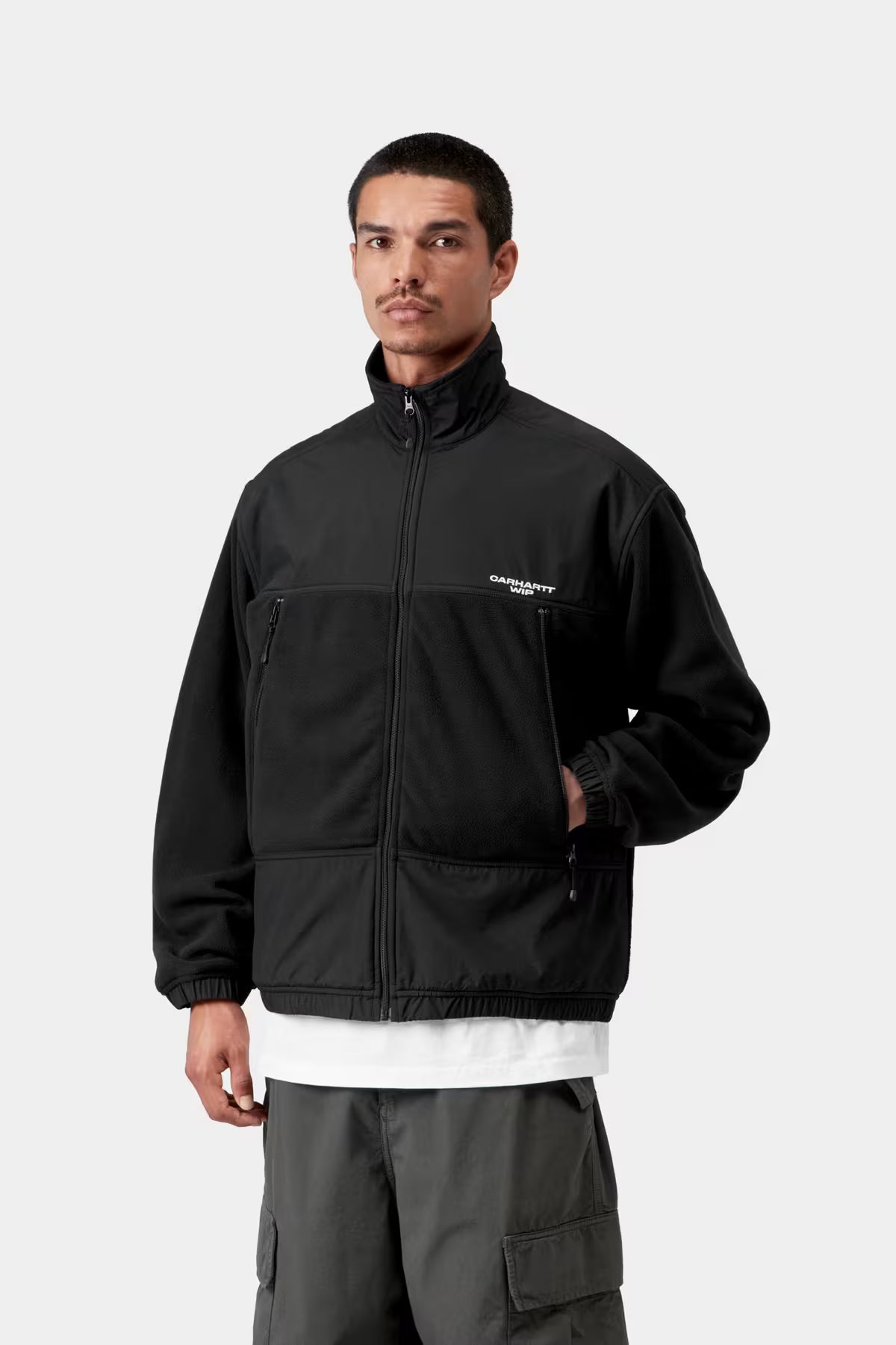 EDMORE JACKET - black/white
