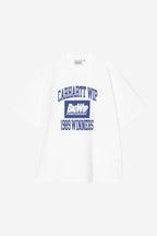 S/S 1989 WINNERS T-SHIRT - white heavy stone wash