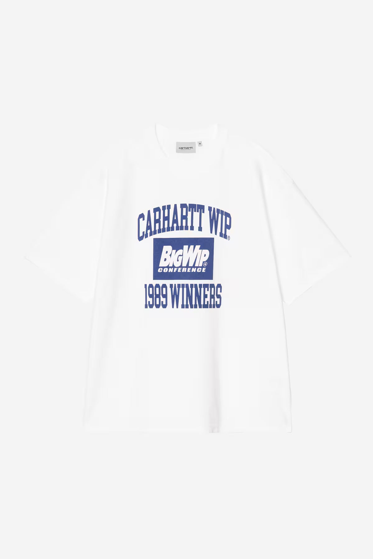 S/S 1989 WINNERS T-SHIRT - white heavy stone wash