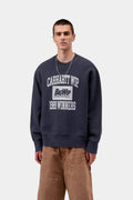 1989 WINNERS SWEAT - dark navy heavy stone wash
