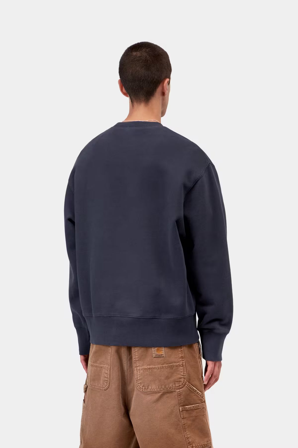 1989 WINNERS SWEAT - dark navy heavy stone wash